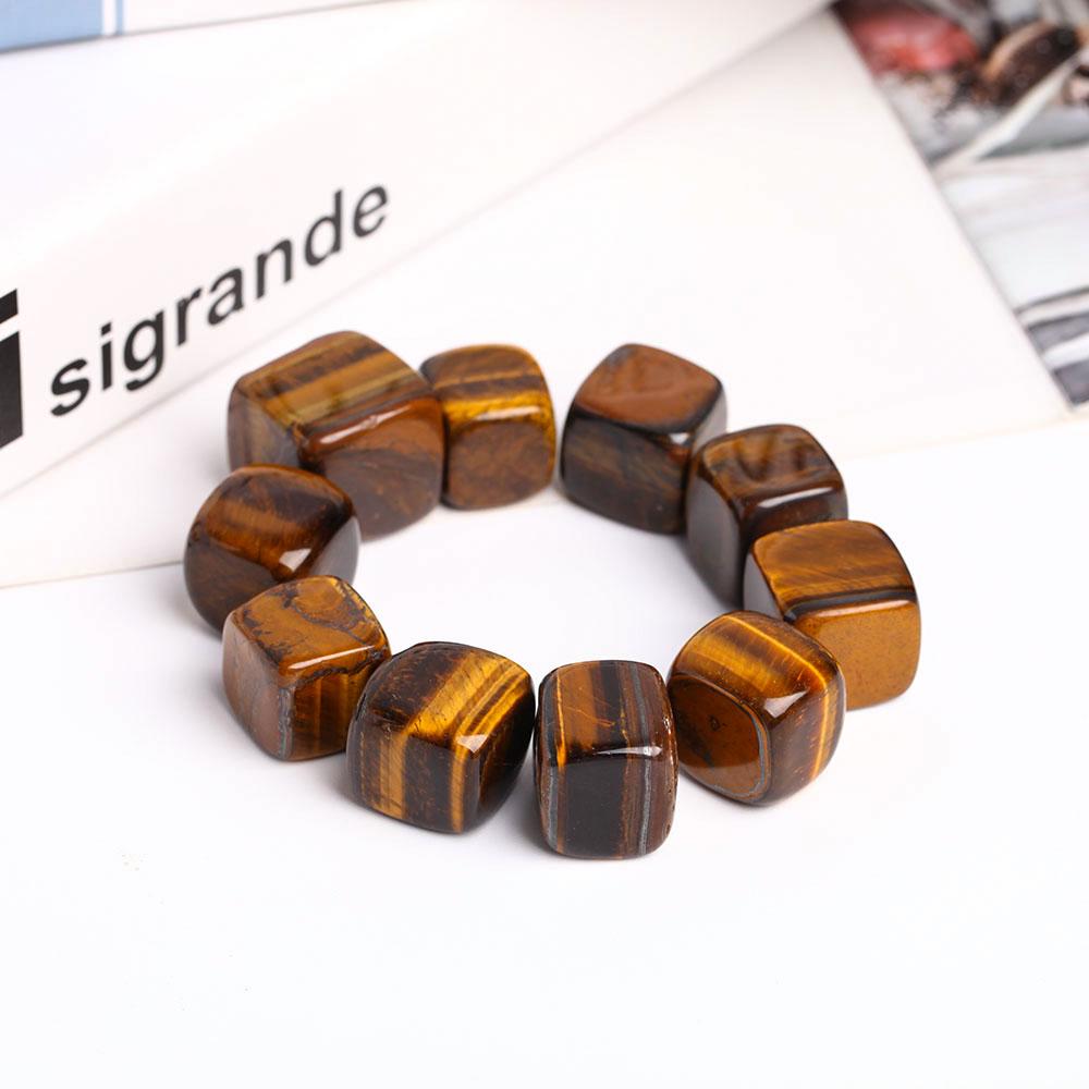 0.1kg Tiger Eye Crystal Cubes Crystal wholesale suppliers