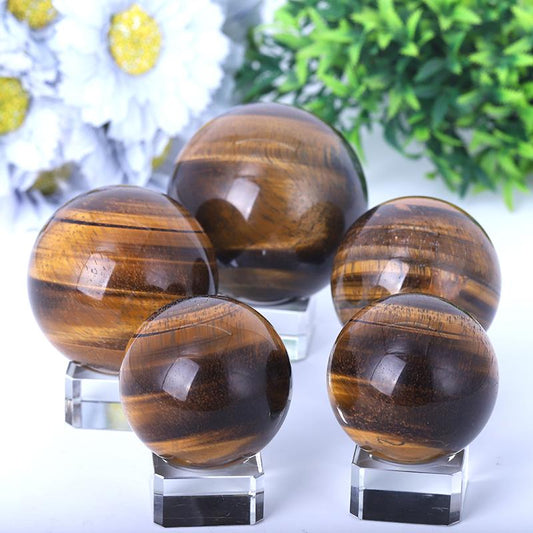 2.0"-4.0" Tiger Eye Sphere Crystal wholesale suppliers