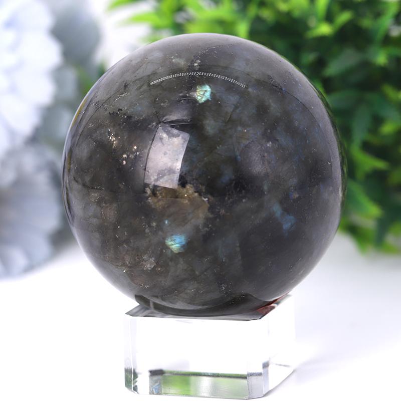 2.0"-4.0" Labradorite Sphere Crystal wholesale suppliers