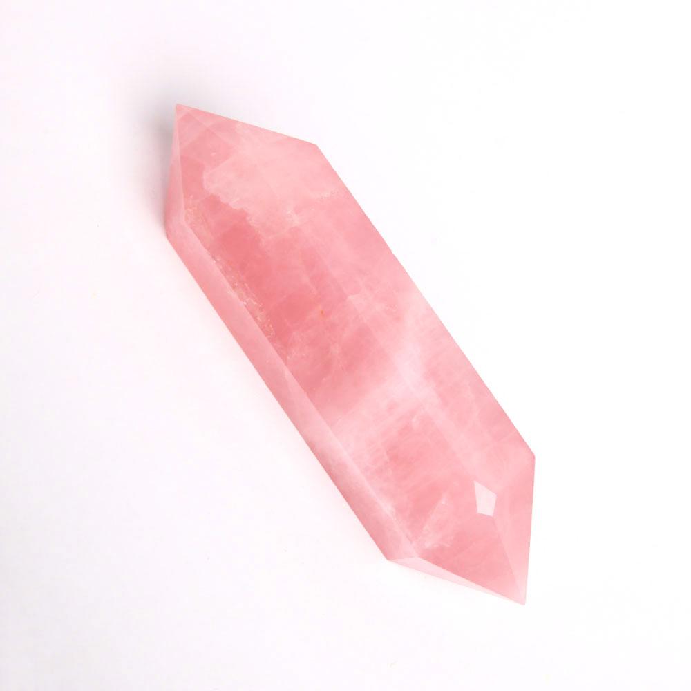 Set of 3 Rose Quartz Double Terminated Crystal Point Crystal wholesale suppliers