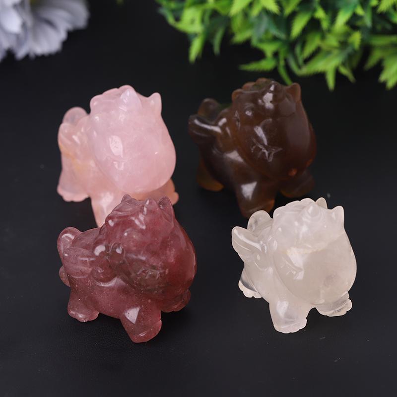 2.0" Unicorn with Wings Crystal Carvings Crystal wholesale suppliers