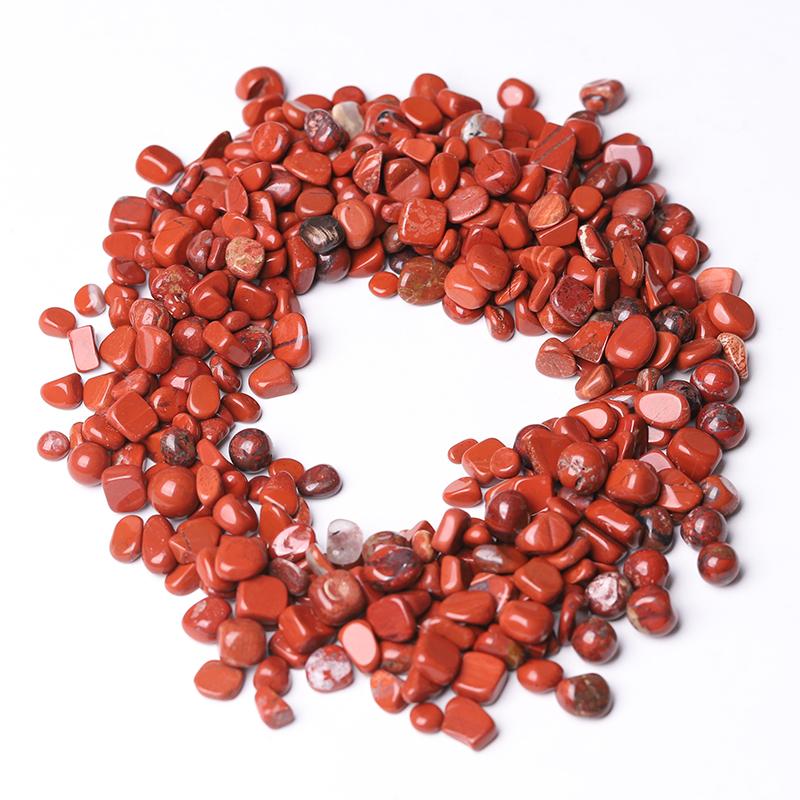 0.1kg 5-7mm Red Jasper Chips for Healing Crystal Chips Crystal wholesale suppliers