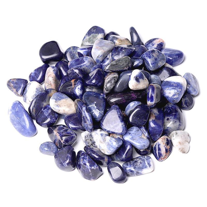 0.1kg Sodalite Crystal Tumbles Crystal wholesale suppliers