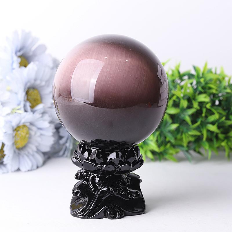 95mm Cat Eye Crystal Spheres Crystal wholesale suppliers