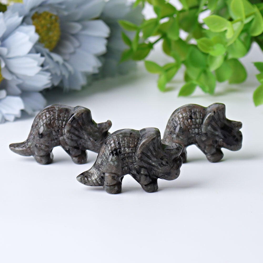 1.7" Yooperlite Dinosaur Crystal Carvings Crystal wholesale suppliers