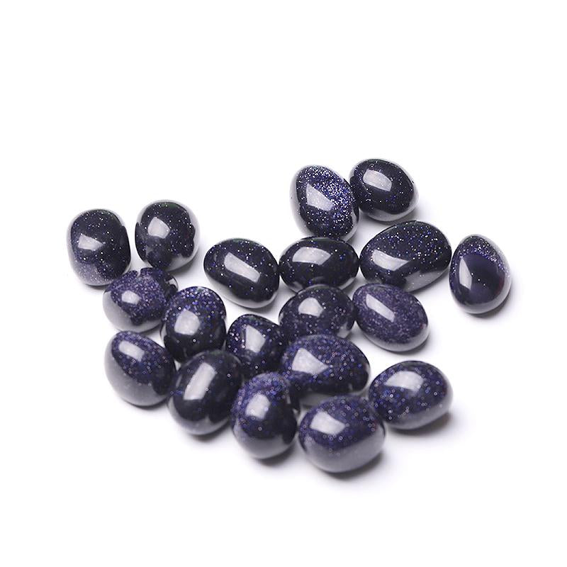 0.1kg Blue Sandstone Tumbles Crystal Tumbles for Healing Crystal wholesale suppliers