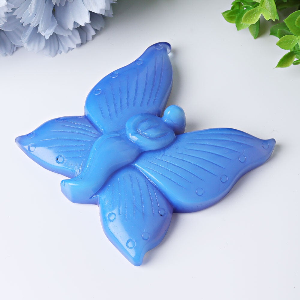 4" Blue Opalite Fairy Crystal Carvings Crystal wholesale suppliers