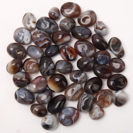 0.1kg Black Sardonyx Tumbled Stone 0.5kg Crystal wholesale suppliers