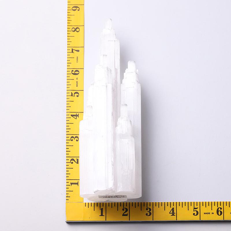 7.5" Selenite Skyscraper Tower