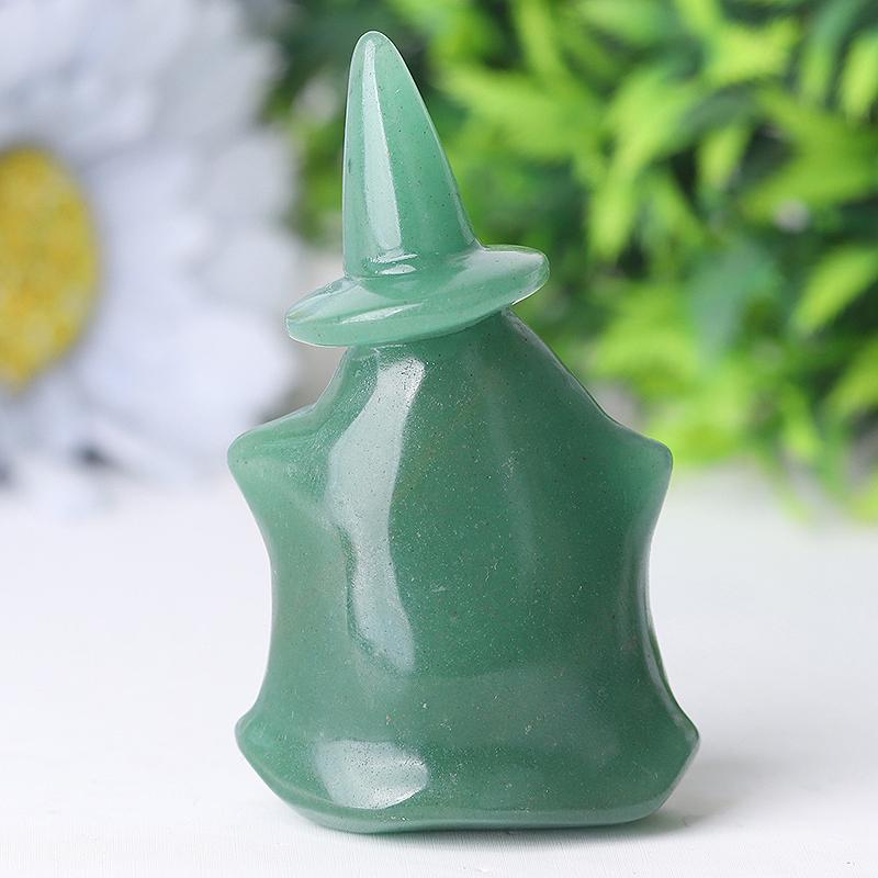 2.7" Green Aventurine Devil Ghost Crystal Carvings for Halloween Crystal wholesale suppliers