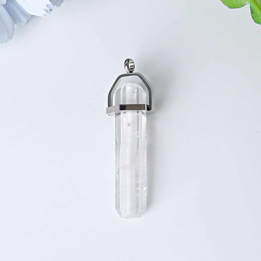 2.4" Hollow Hexagonal Prism Crystal Pendant Crystal wholesale suppliers