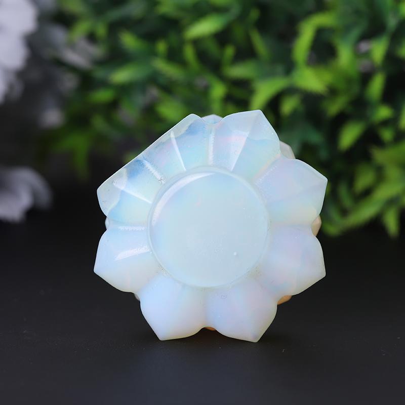 2" Lotus Flower Crystal Carvings Crystal wholesale suppliers