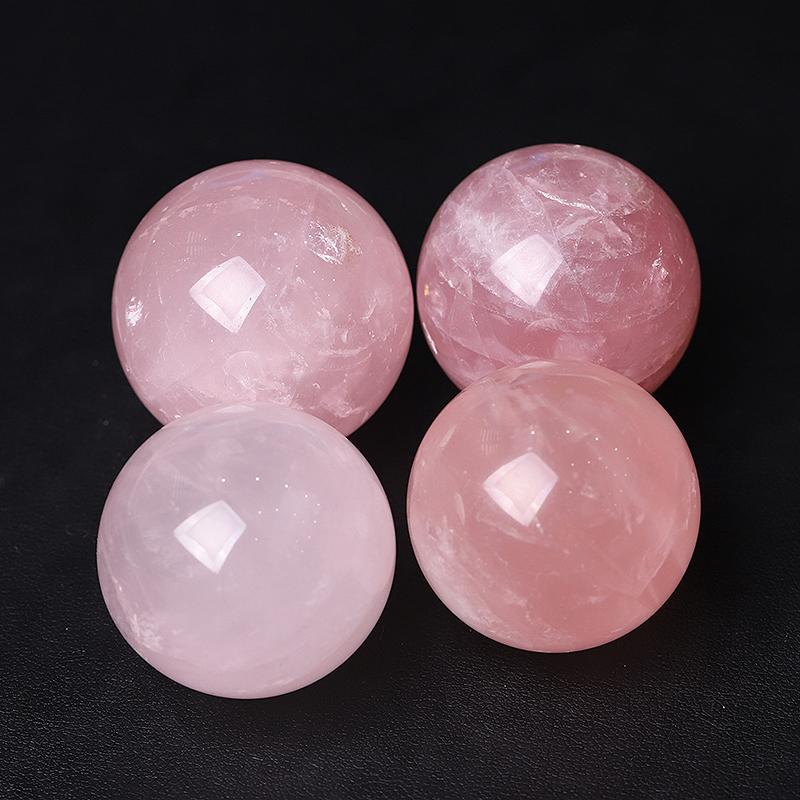 1.5" Rose Quartz Crystal Sphere Crystal wholesale suppliers