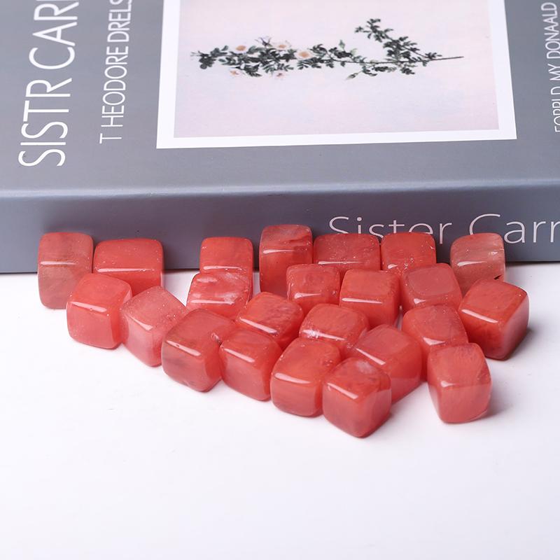 0.1kg Red Melting Tumbles Crystal wholesale suppliers