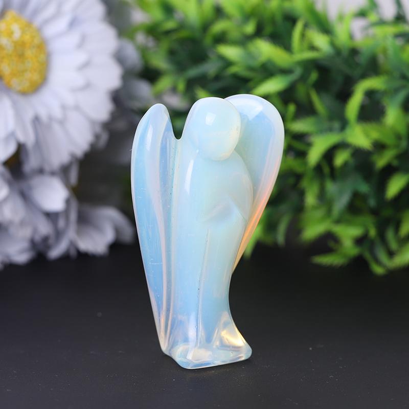 3" Opalite Angel Crystal Carvings Crystal wholesale suppliers