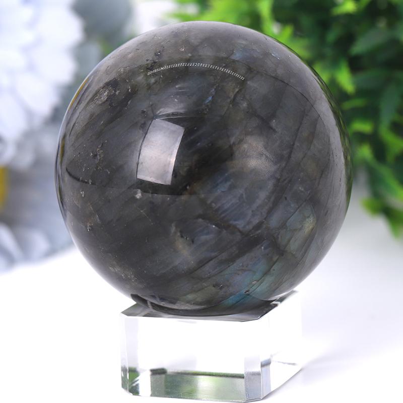 2.0"-4.0" Labradorite Sphere Crystal wholesale suppliers