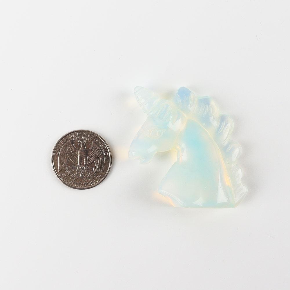 2" Opalite Crystal Carving Unicorn Crystal wholesale suppliers