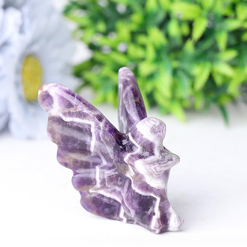 2.4" Dream Amethyst Fairy Crystal Carvings Crystal wholesale suppliers