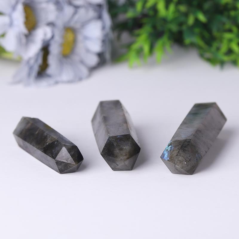 Natural Labradorite Point Healing Crystal Tower for Collection Crystal wholesale suppliers