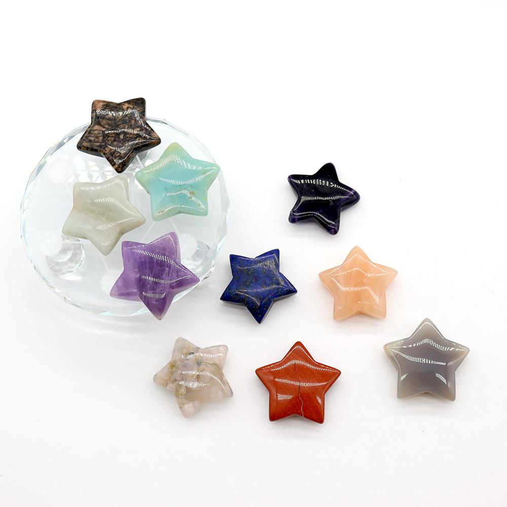 Healing Stones Crystals Star Shape Carving Crystal wholesale suppliers