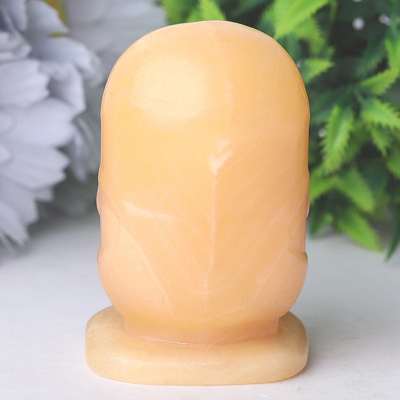 2.5" Yellow Jade Minions Crystal Carvings Crystal wholesale suppliers