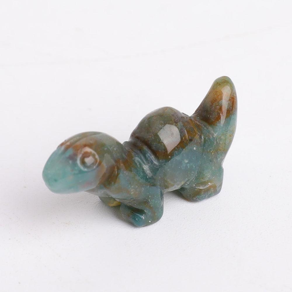 1.2“ Mini Dinosaur Carvings Crystal wholesale suppliers