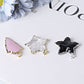 Raw Rose Quartz Black Obsidian Clear Quartz Pendant Crystal wholesale suppliers