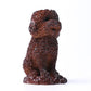 Resin Teddy Dog Statue Stand