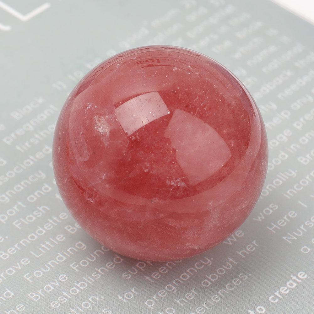 Strawberry Quartz Sphere Crystal wholesale suppliers