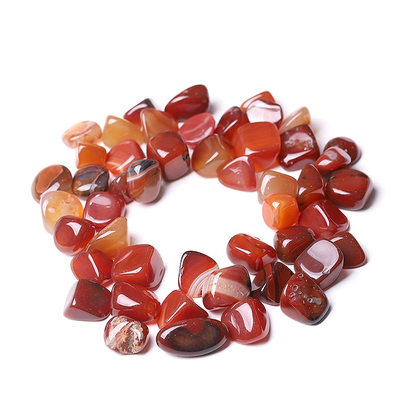 0.1kg Carnelian Crystal Tumbles Crystal wholesale suppliers