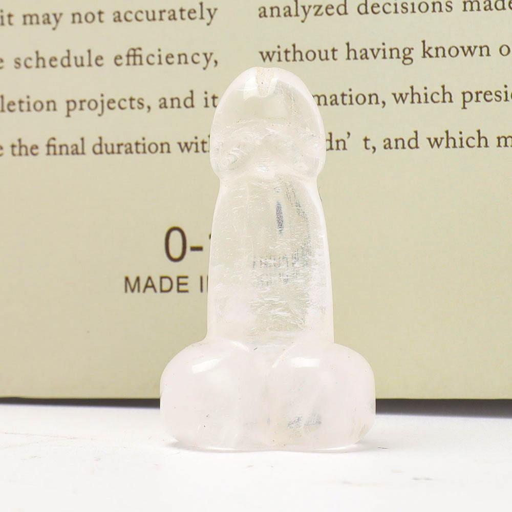 2" Crystal Penis Carvings Crystal wholesale suppliers