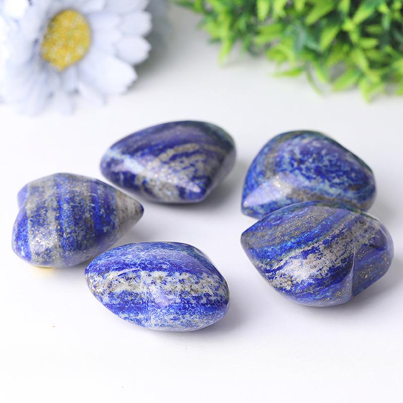 2.0-2.5" Lapis Heart Shape Crystal Carvings Crystal wholesale suppliers