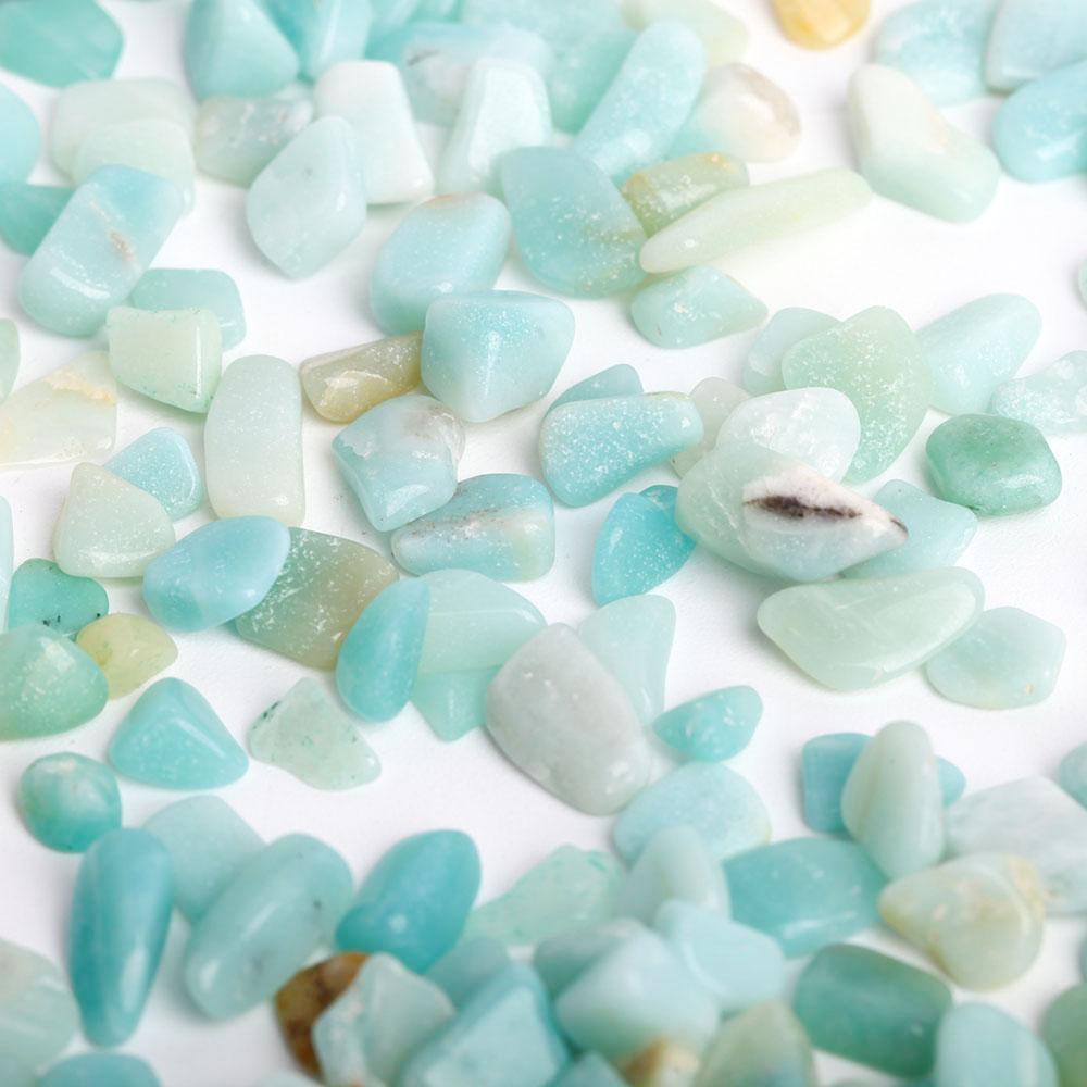 0.1kg Sky Blue Stone Crystal Chips 5-7mm Crystal wholesale suppliers