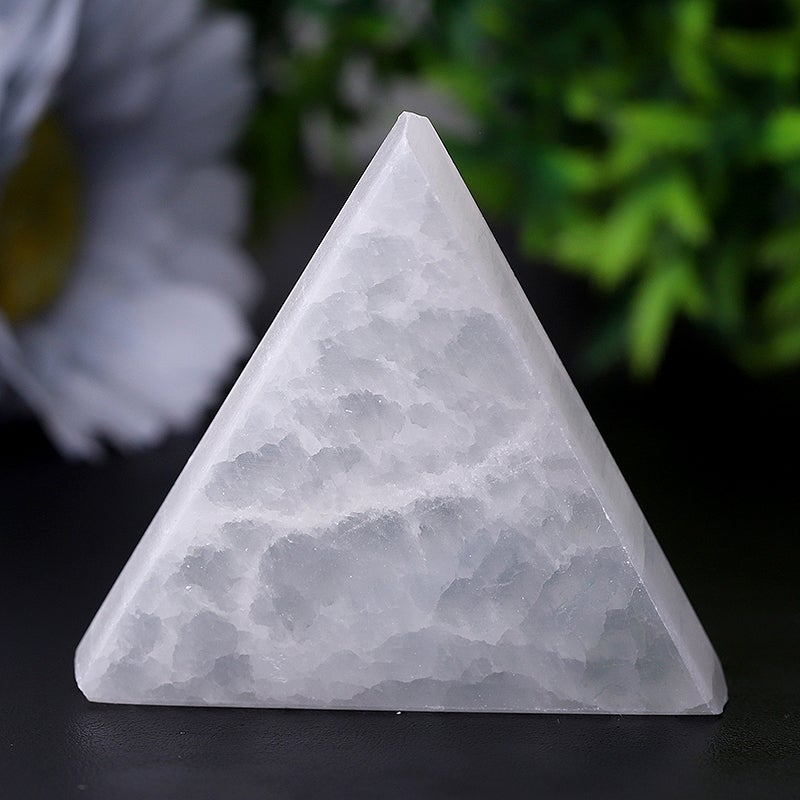 2" Triangle Selenite Slab Crystal Charging Plate Crystal wholesale suppliers