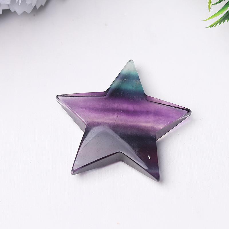 2" Fluorite Star Crystal Carvings Crystal wholesale suppliers