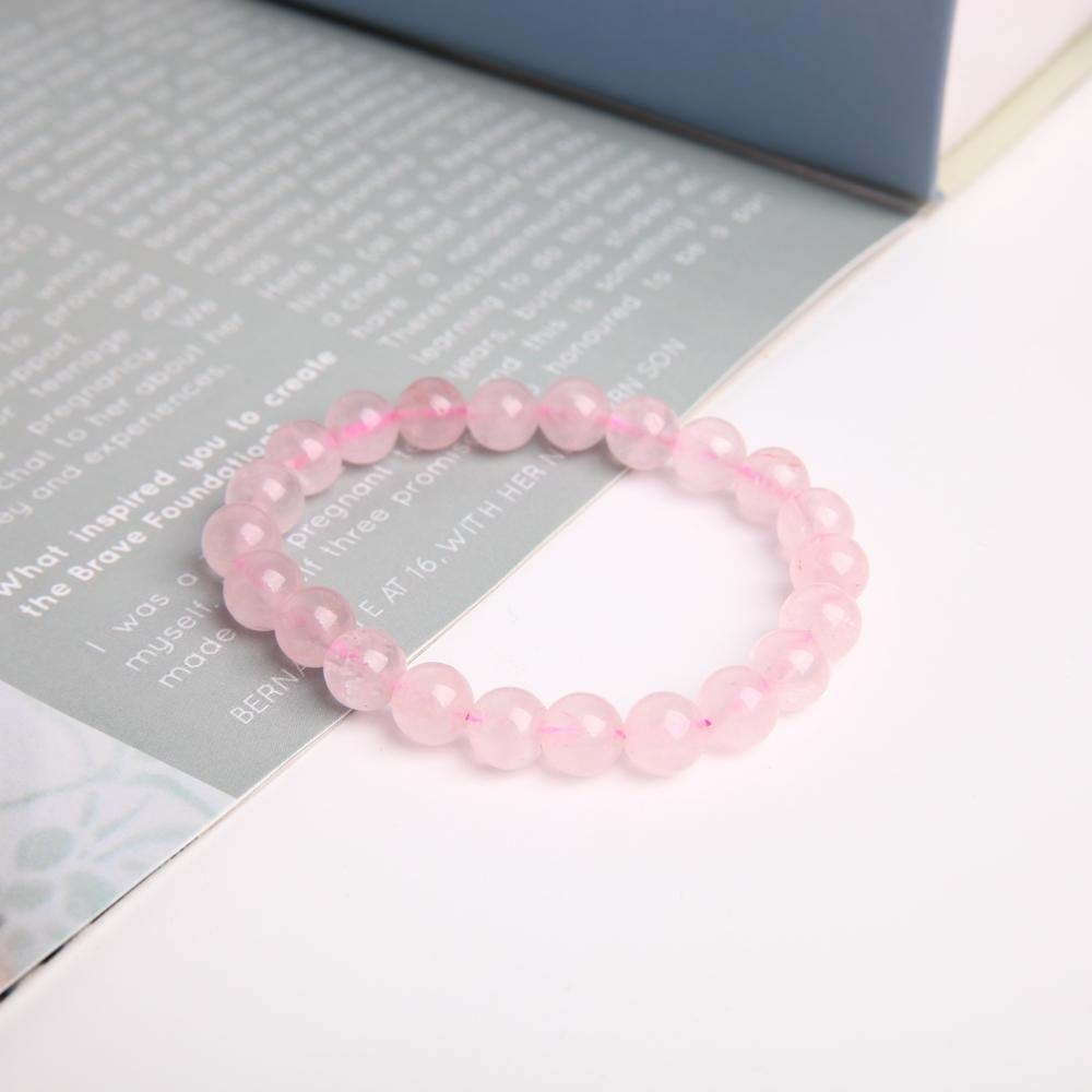 8mm Rose Quartz Crystal Bracelet Crystal wholesale suppliers