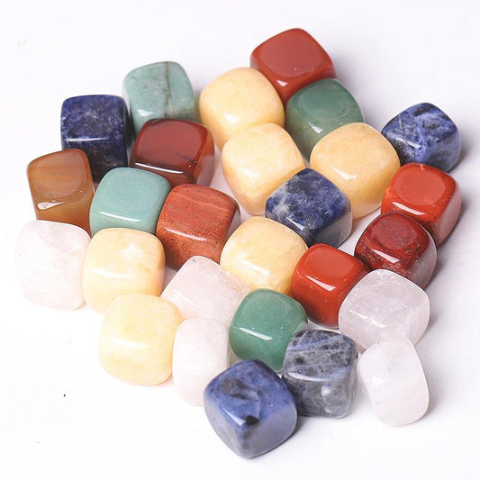 0.1kg 15mm Mixed Crystal Tumbles Crystal wholesale suppliers