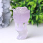 3" Natural Fluorite Rose Flower Carving for Collection Crystal wholesale suppliers
