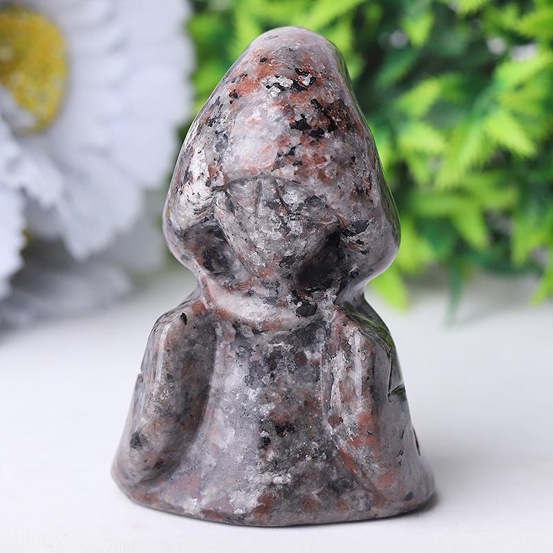 3" Yooperlite Witch Crystal Carvings for Halloween Crystal wholesale suppliers