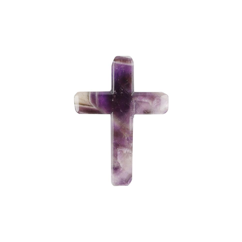 Dream Amethyst Cross Carvings