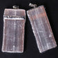Wire Wrapped Pink Selenite Square Slice Crystal Pendant Crystal wholesale suppliers
