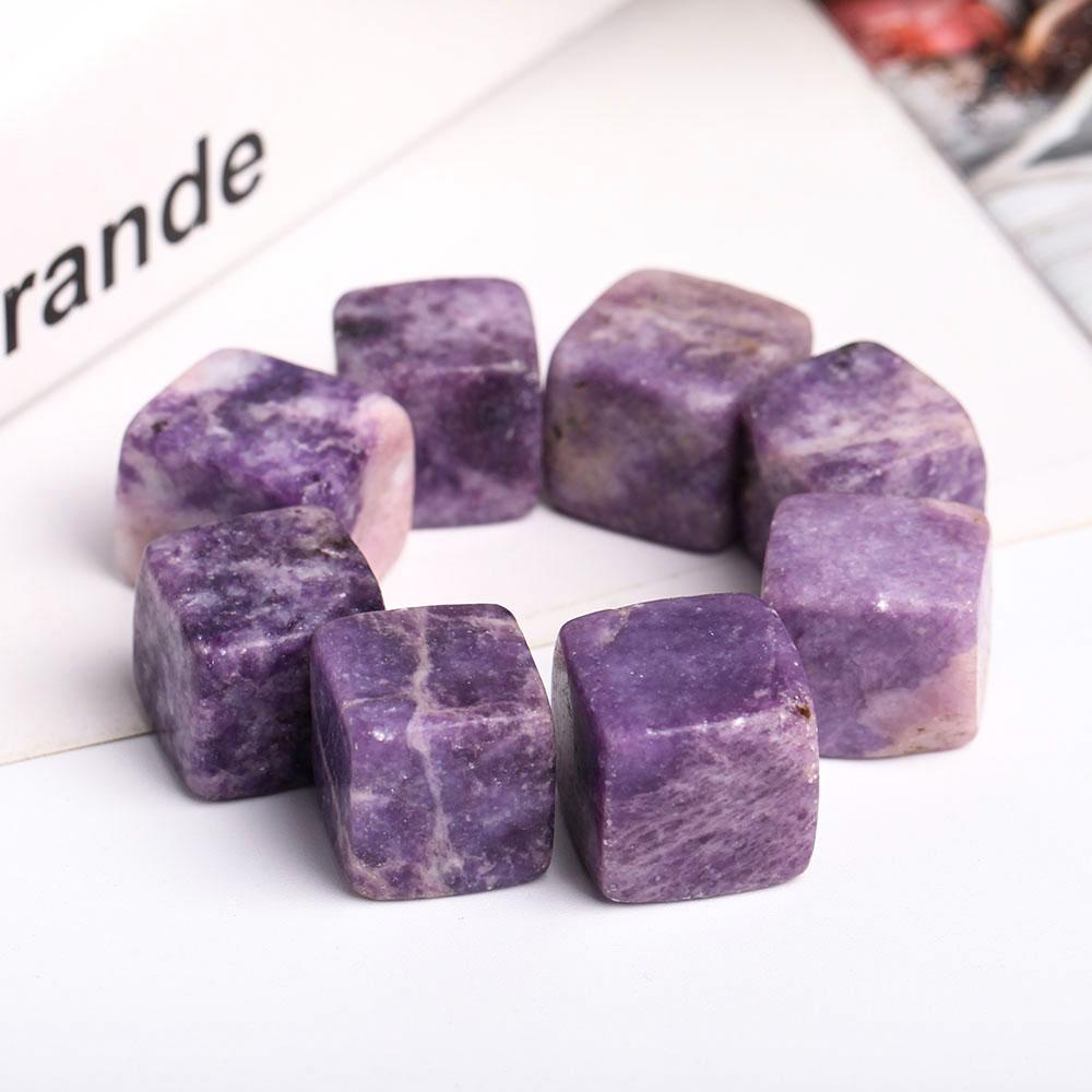 0.1kg Purple Mica Crystal Cubes Crystal wholesale suppliers