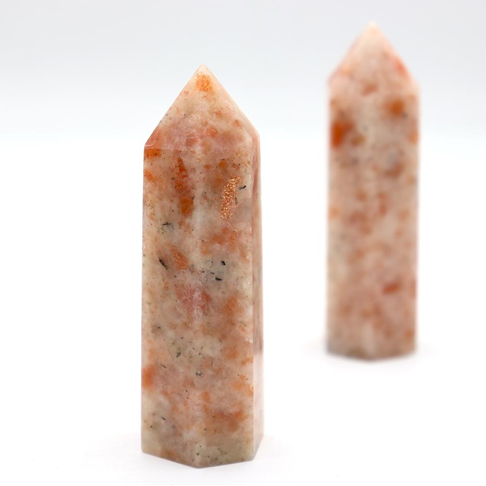 Natural Strawberry Quartz Points Reiki Gemstone Wands Crystal wholesale suppliers