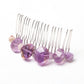 Amethyst Crystal Crown Comb Crystal wholesale suppliers