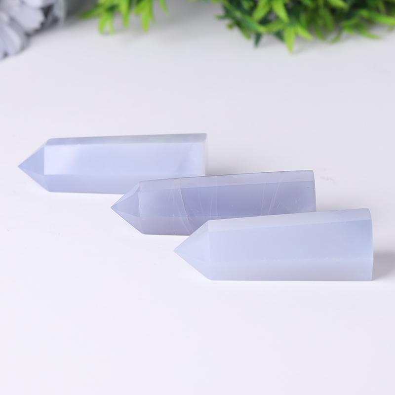 Blue Chalcedony Tower Crystal wholesale suppliers