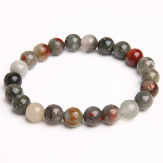 8mm Blood Stone Crystal Bracelet Crystal wholesale suppliers