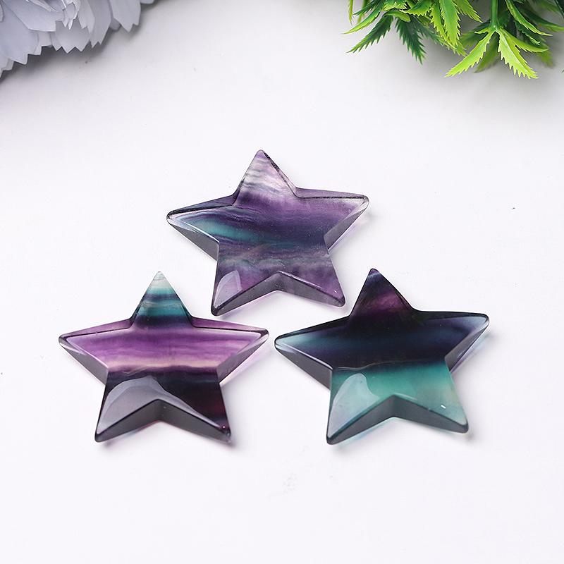 2" Fluorite Star Crystal Carvings Crystal wholesale suppliers