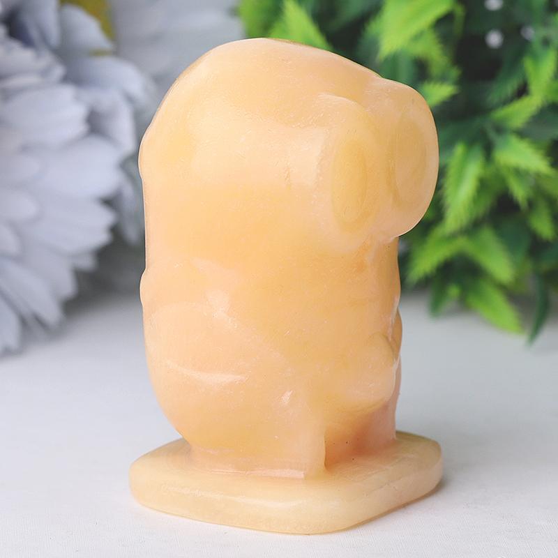 2.5" Yellow Jade Minions Crystal Carvings Crystal wholesale suppliers