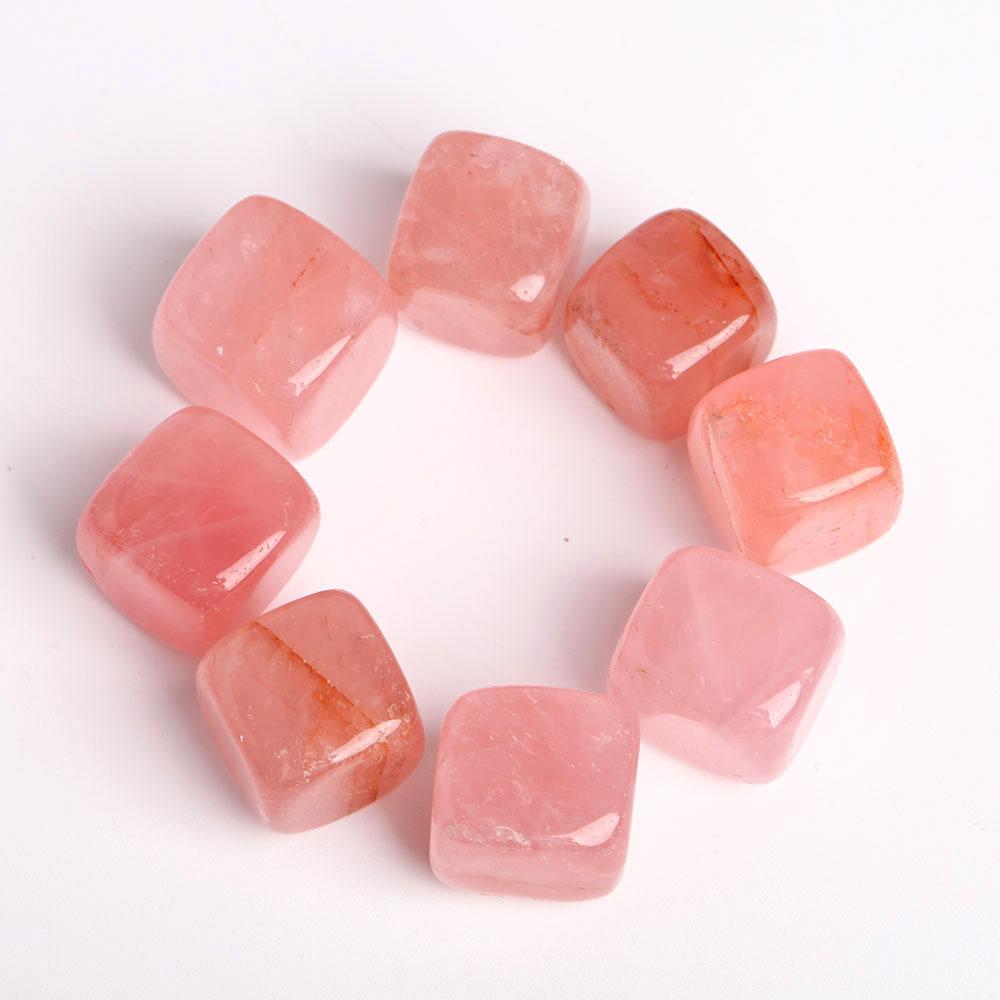 0.1kg Rose Quartz Crystal Cubes Crystal wholesale suppliers