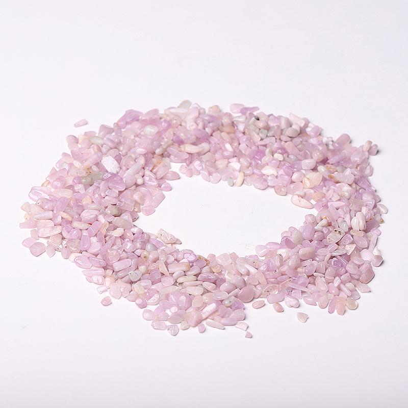 0.1kg Different Size Natural Kunzite Crystal Chips for Decoration Crystal wholesale suppliers